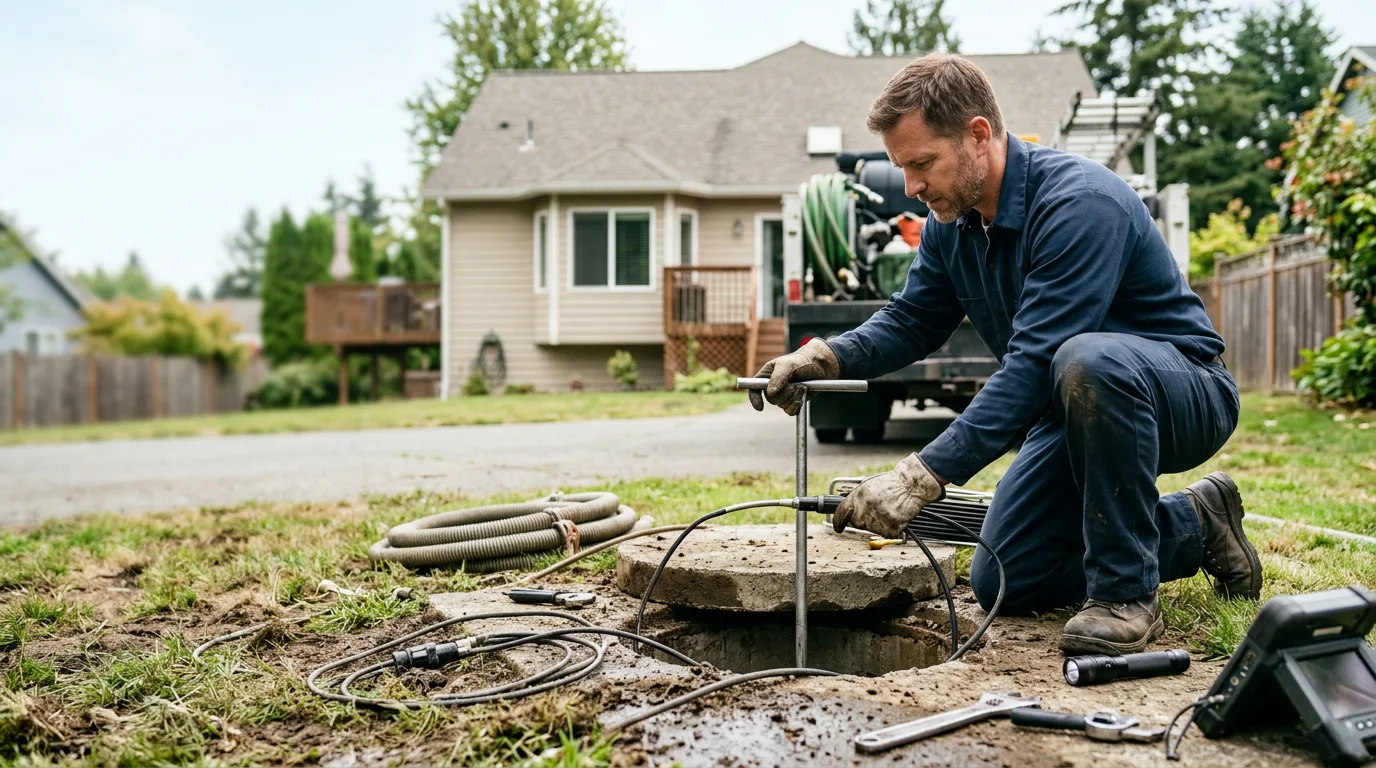 Septic Tank Pumping in Thompson, OH